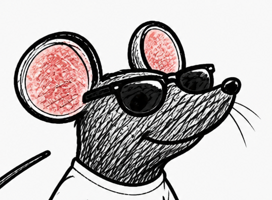 Rat and Fox head shot