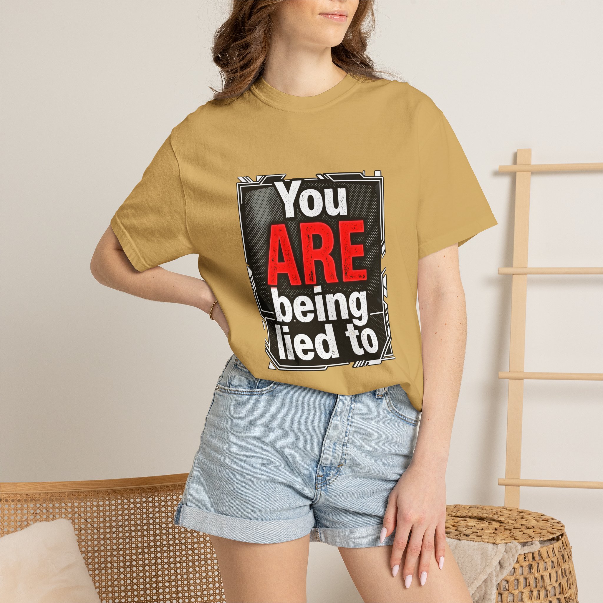 You ARE Being Lied To T-Shirt — Bold Protest Graphic Tee - Image 16
