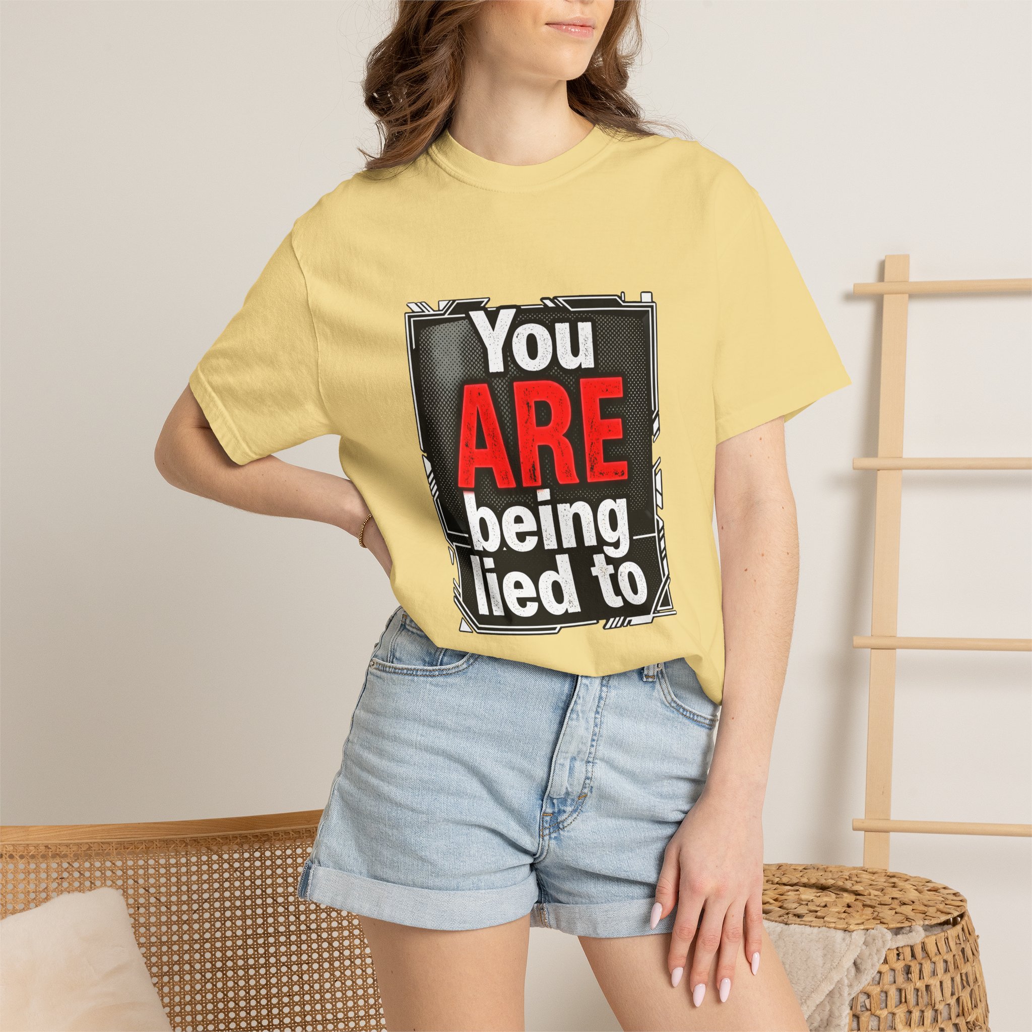 You ARE Being Lied To T-Shirt — Bold Protest Graphic Tee - Image 28