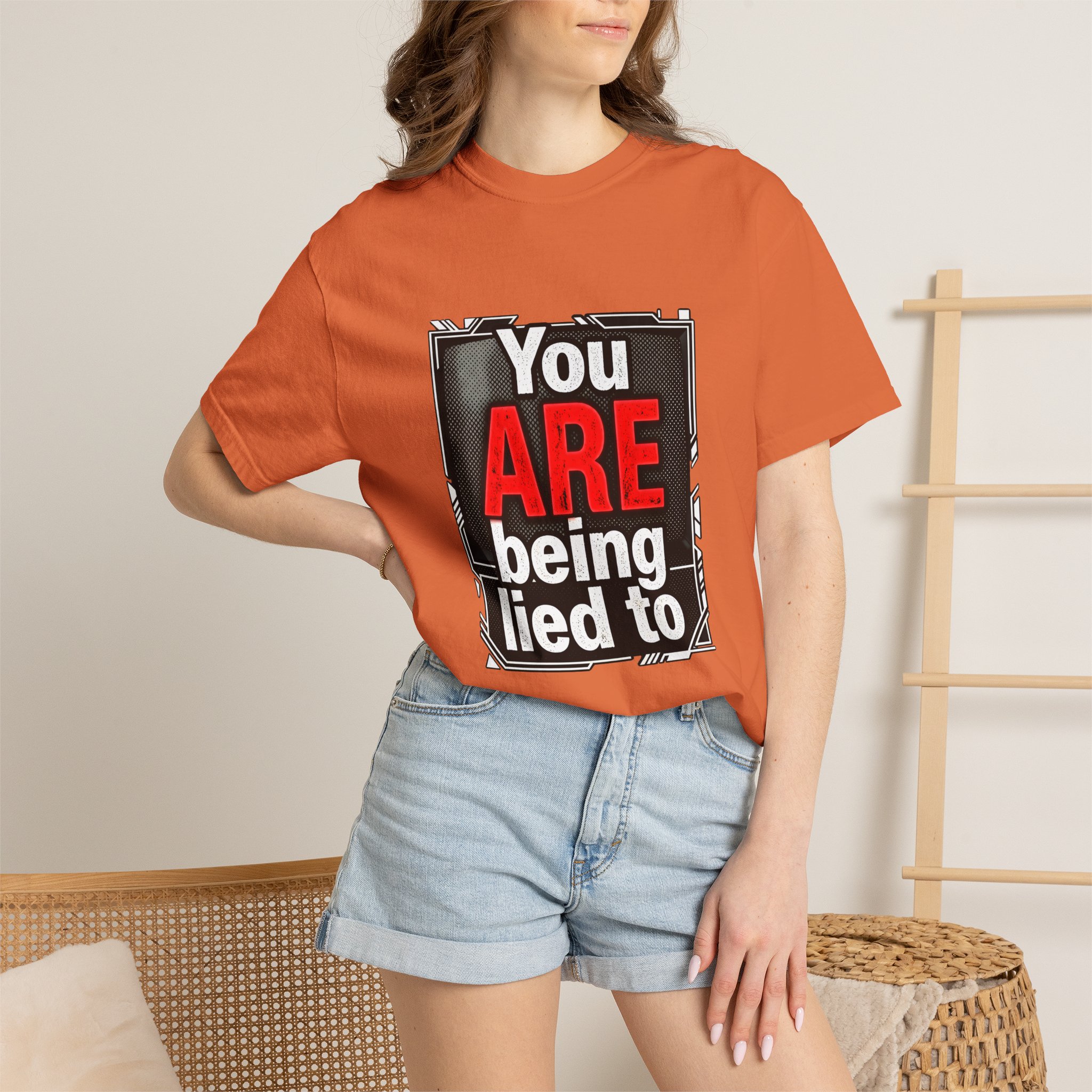You ARE Being Lied To T-Shirt — Bold Protest Graphic Tee - Image 20