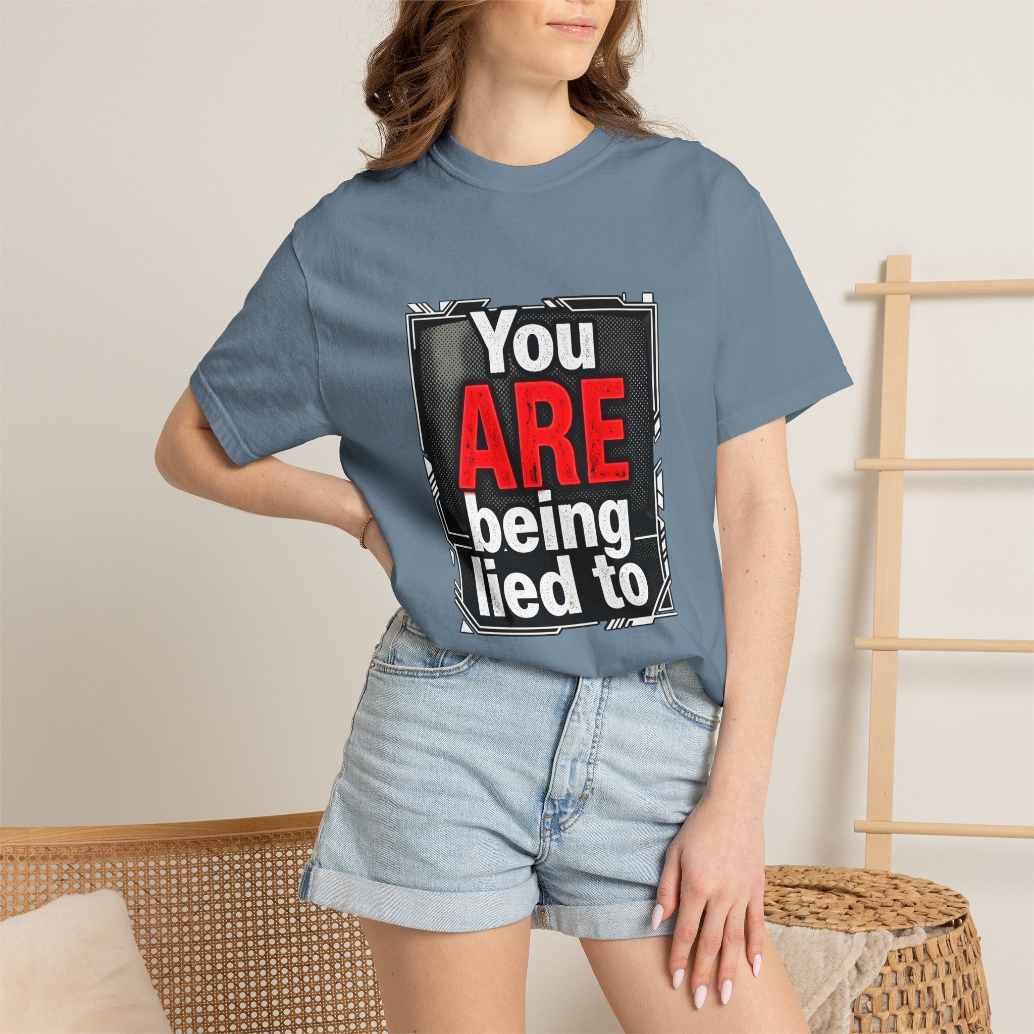 You ARE Being Lied To T-Shirt — Bold Protest Graphic Tee - Image 44