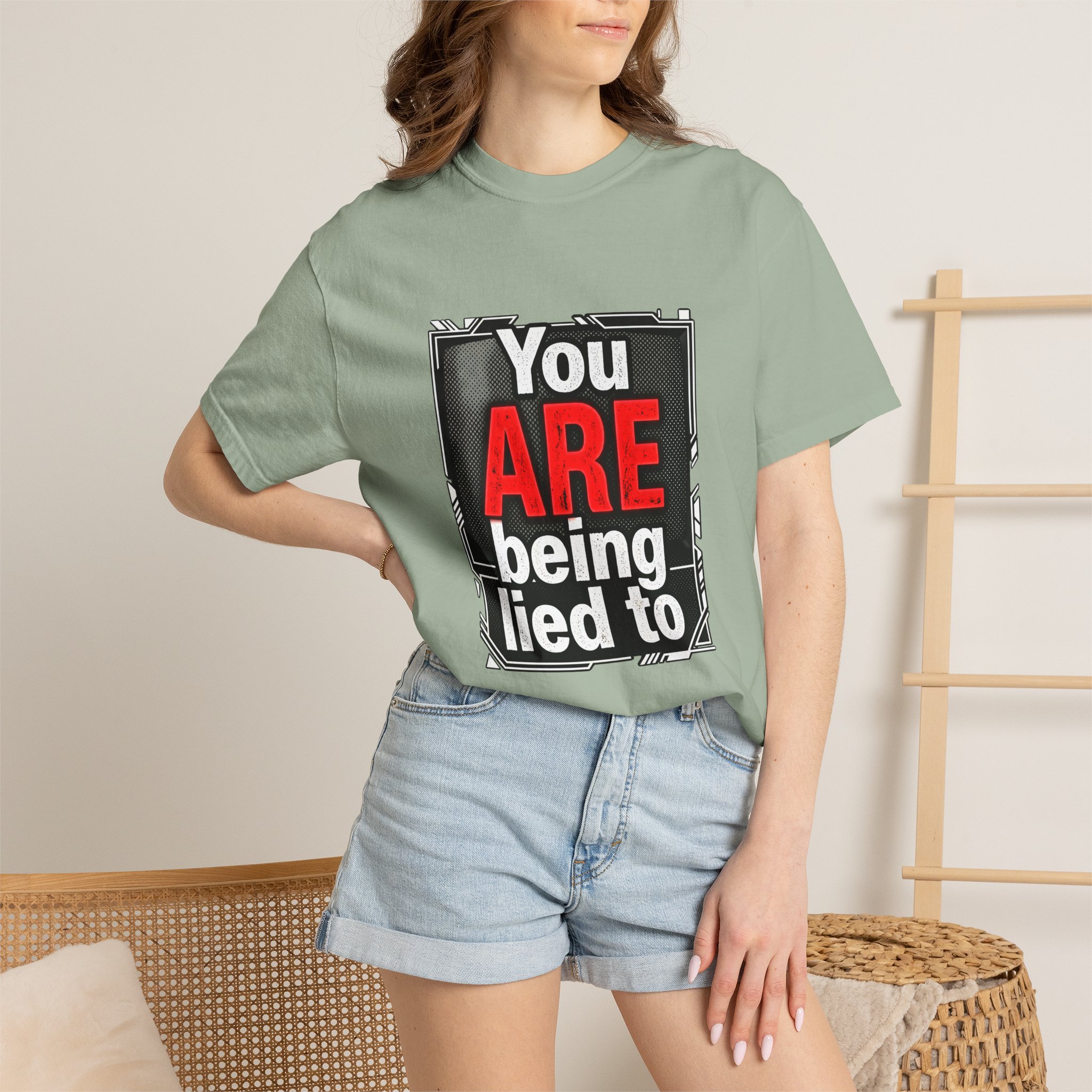You ARE Being Lied To T-Shirt — Bold Protest Graphic Tee - Image 36