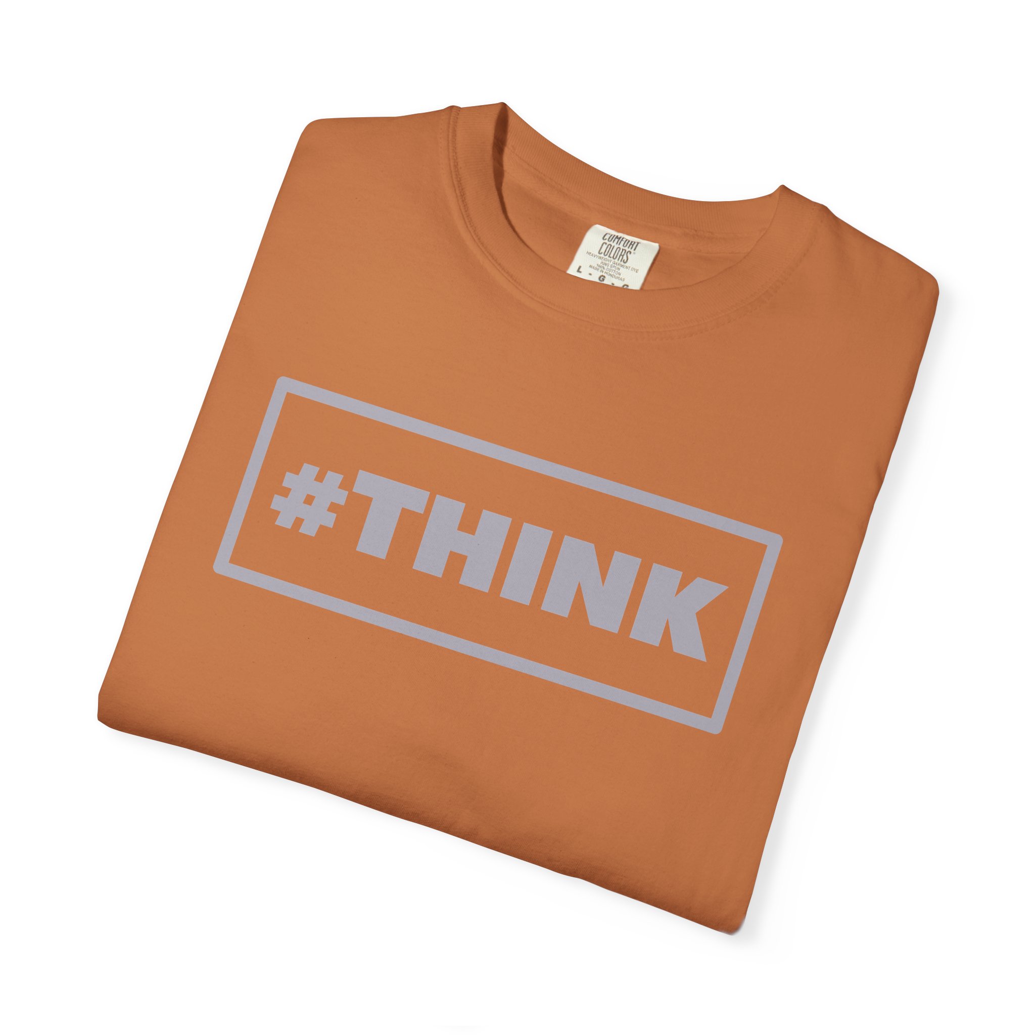 #THINK Graphic Tee — Minimalist Inspirational White T-Shirt - Image 7
