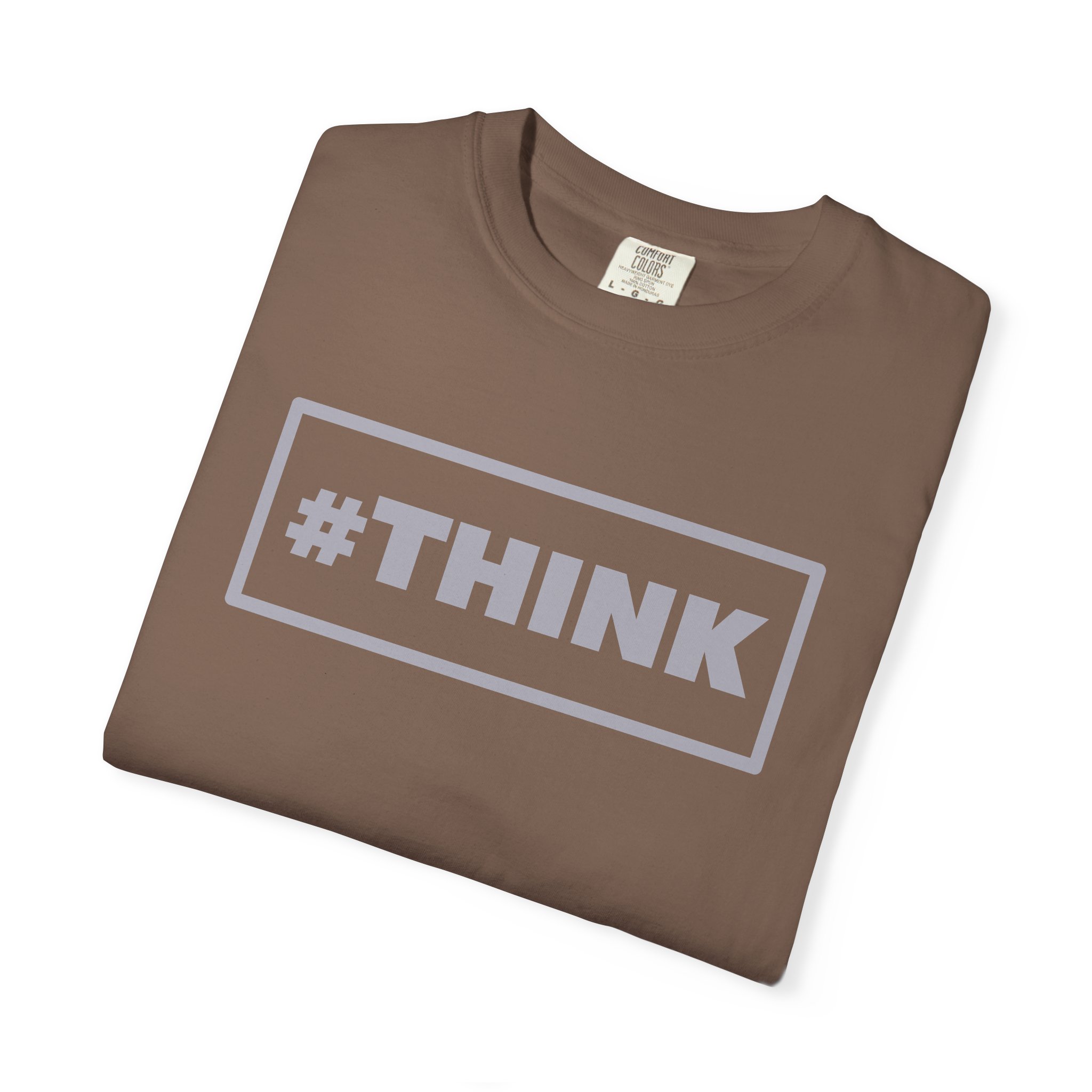 #THINK Graphic Tee — Minimalist Inspirational White T-Shirt - Image 11