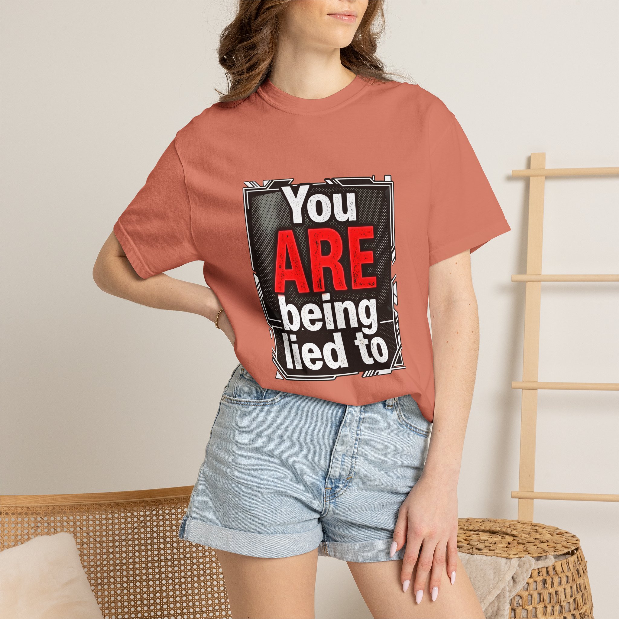 You ARE Being Lied To T-Shirt — Bold Protest Graphic Tee - Image 8