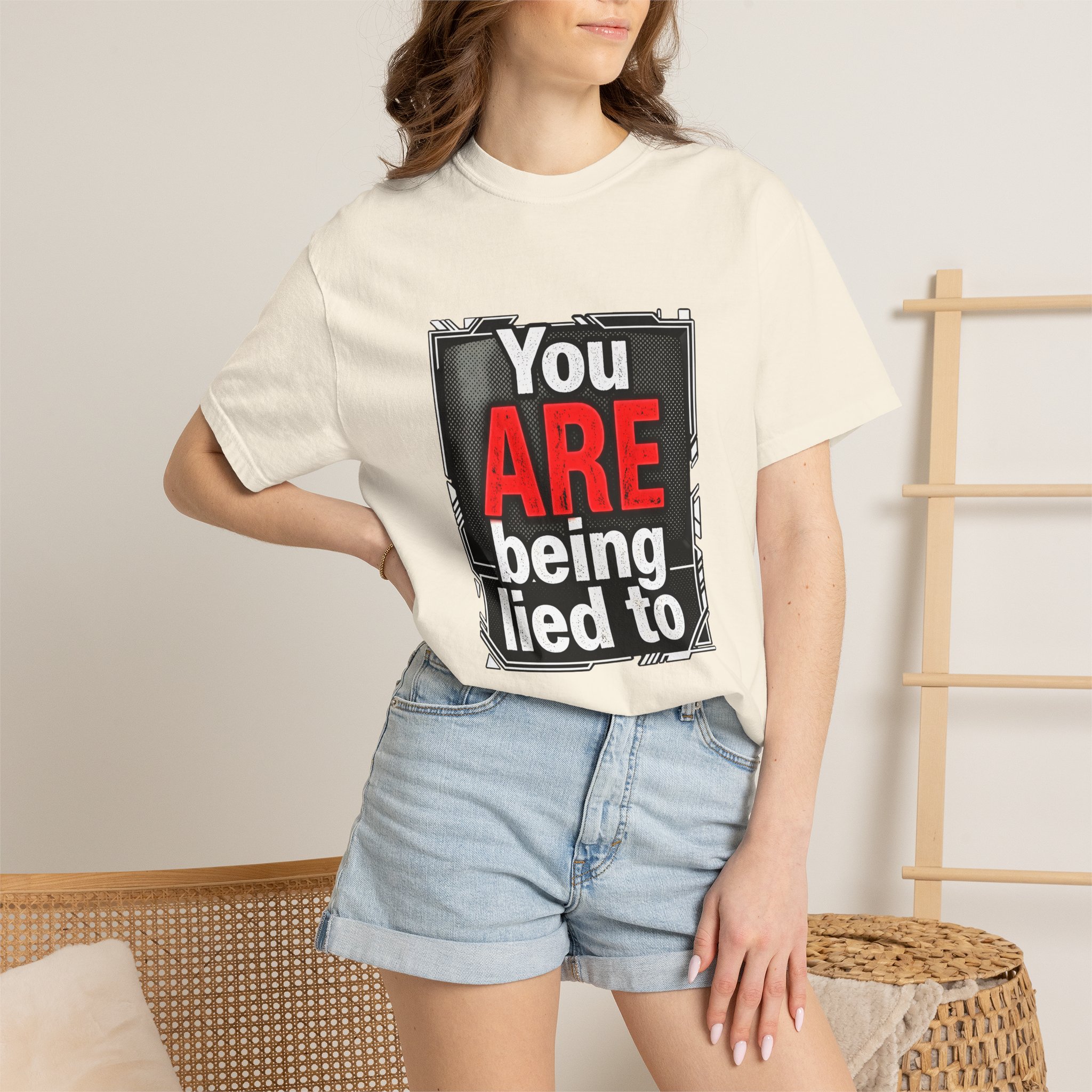 You ARE Being Lied To T-Shirt — Bold Protest Graphic Tee - Image 12