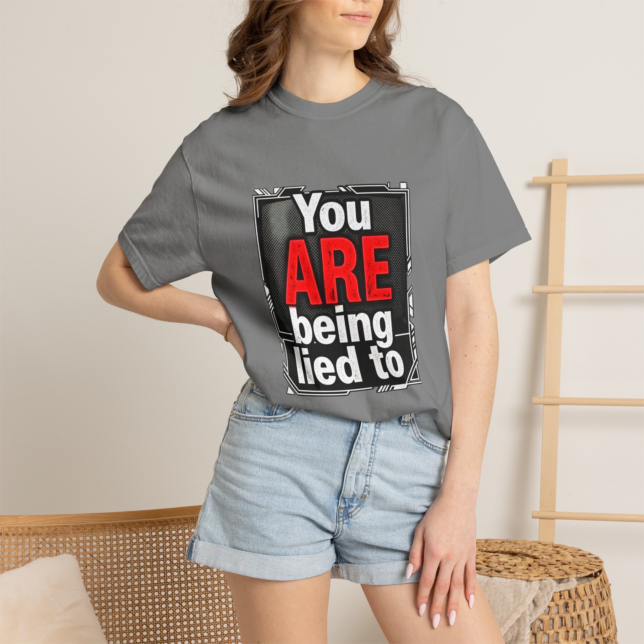You ARE Being Lied To T-Shirt — Bold Protest Graphic Tee - Image 32