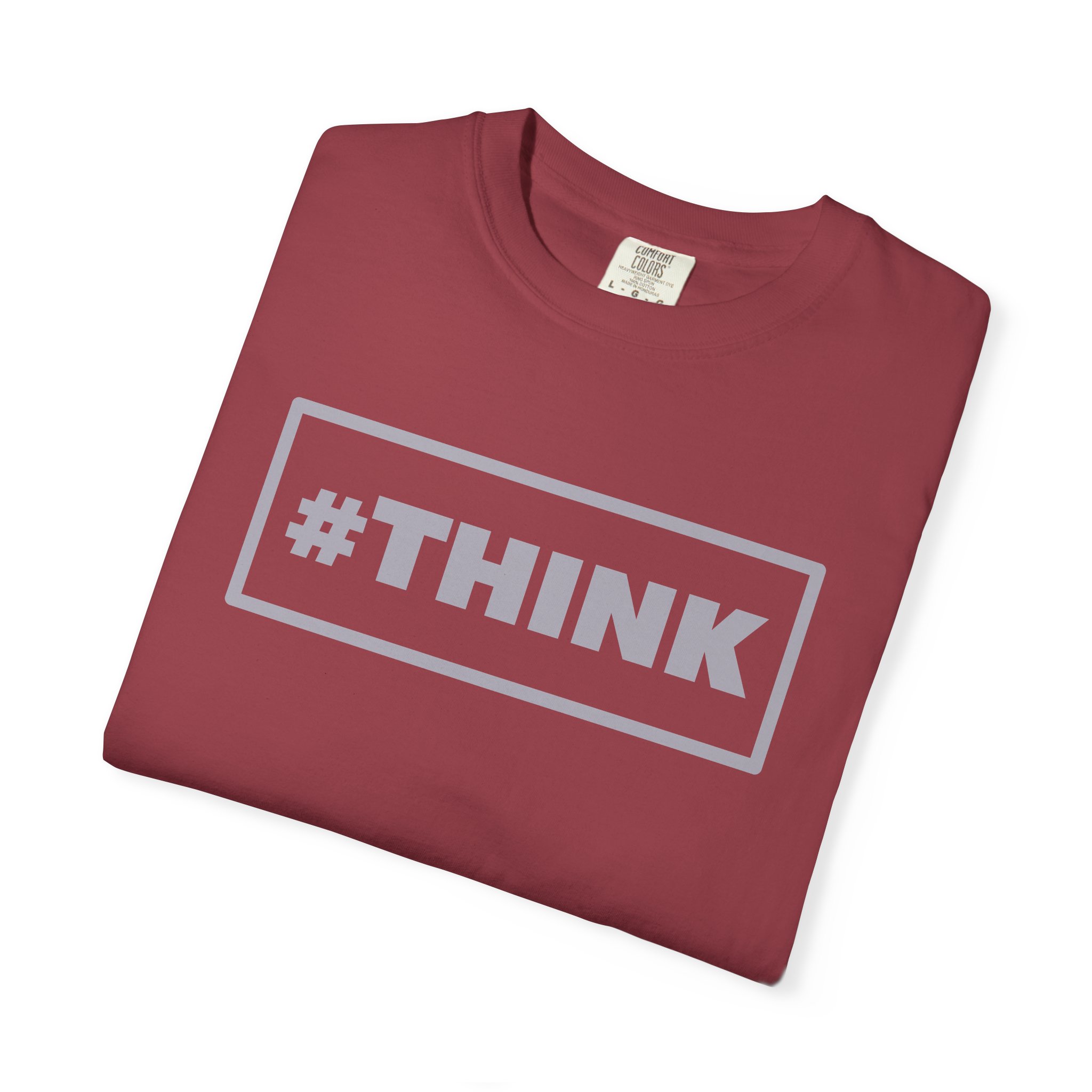 #THINK Graphic Tee — Minimalist Inspirational White T-Shirt - Image 39