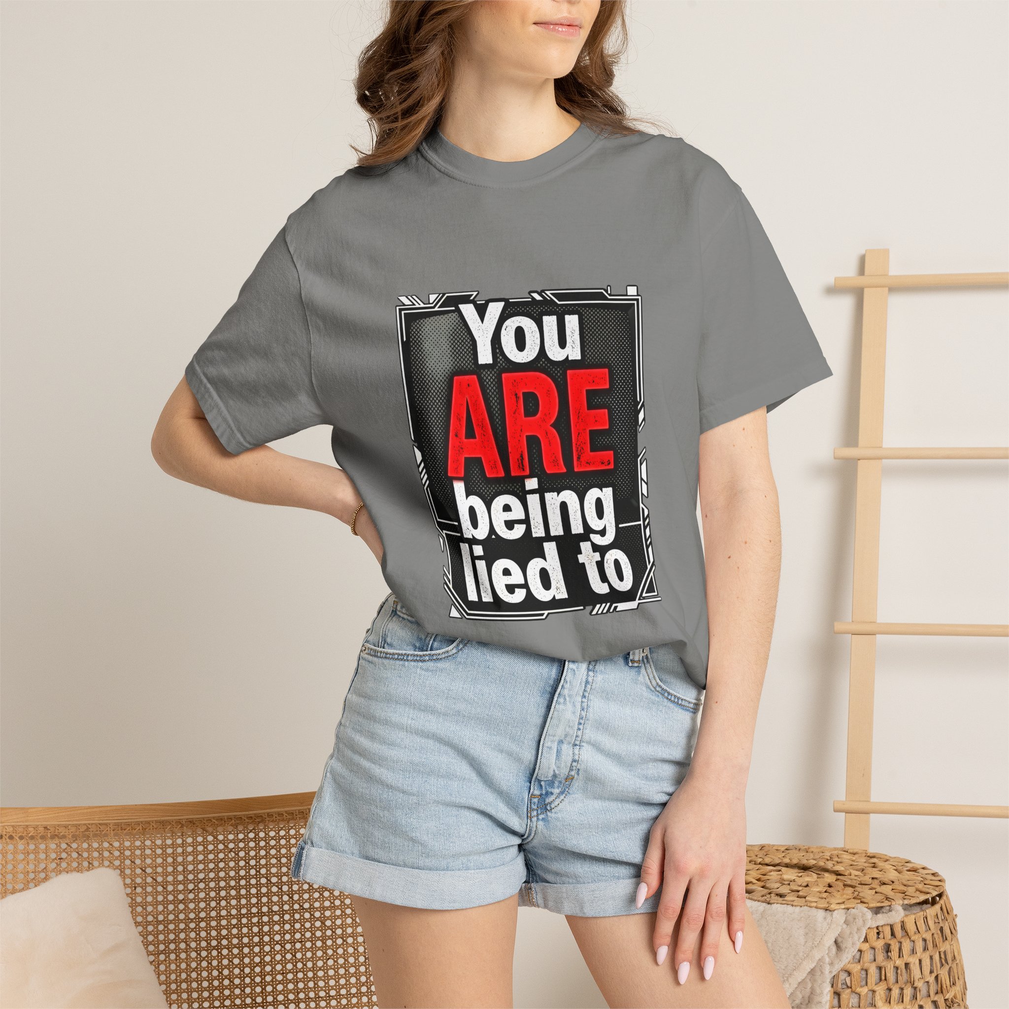 You ARE Being Lied To T-Shirt — Bold Protest Graphic Tee - Image 40