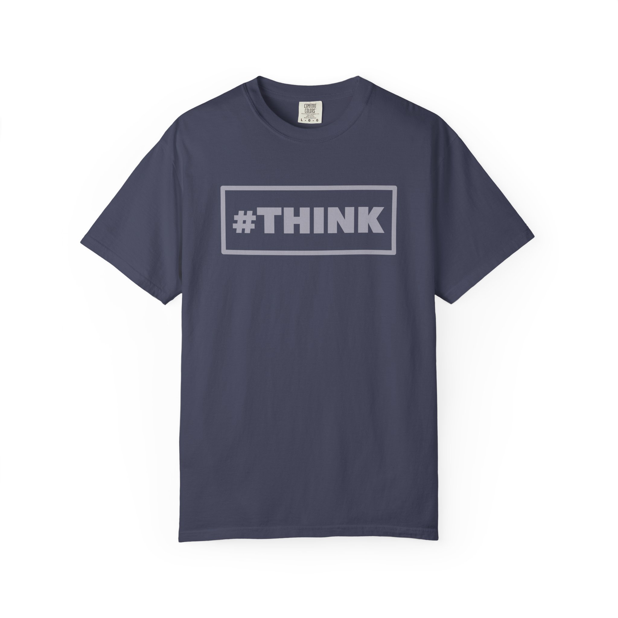 #THINK Graphic Tee — Minimalist Inspirational White T-Shirt - Image 29