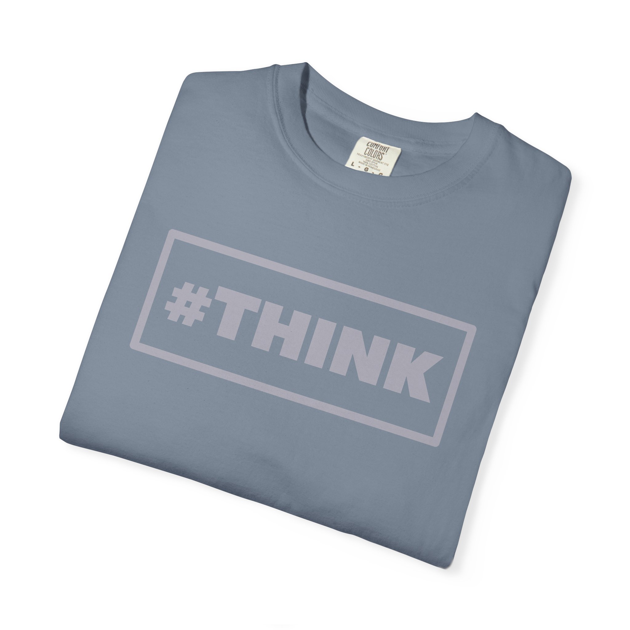 #THINK Graphic Tee — Minimalist Inspirational White T-Shirt - Image 27